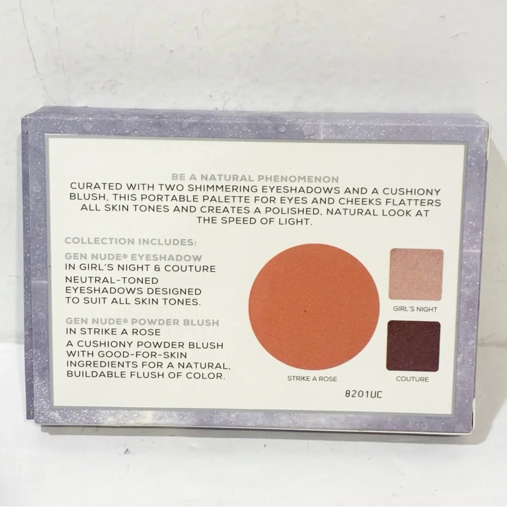 BAREMINERALS‎ NORTHERN LIGHTS NUDE GEN NUDE & CHEEK PALETTE NEW IN BOX